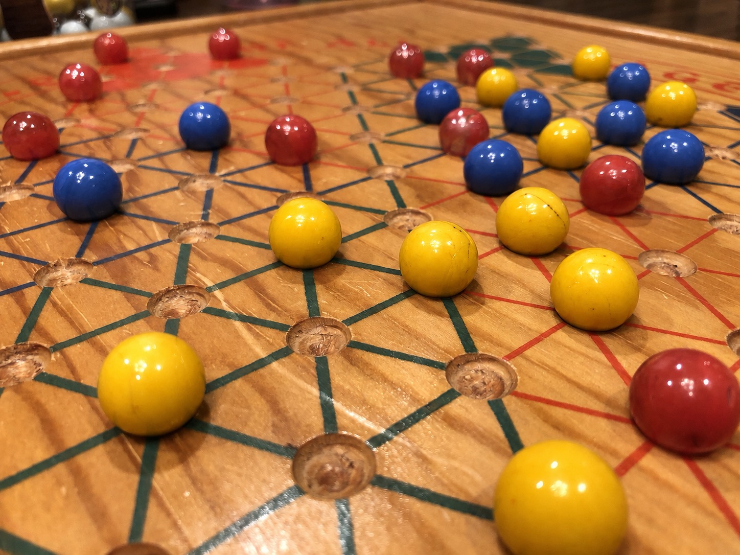 Chinese Checkers board